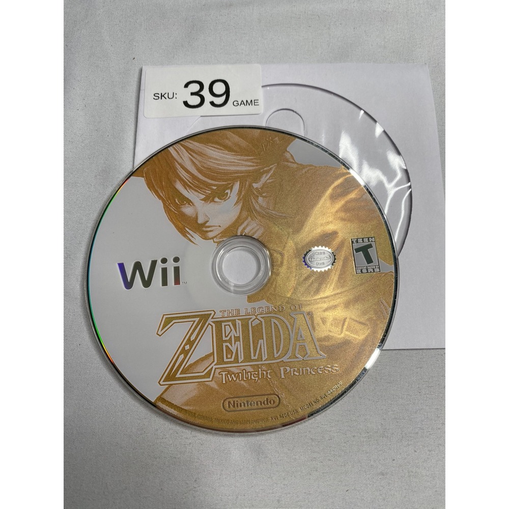 The Legend of Zelda Twilight Princess Nintendo Wii